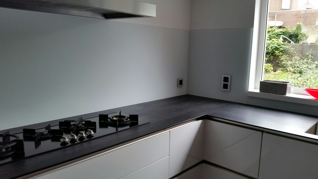 Keuken achterwand glas glazen keuken achterwand glasbestellen.nl