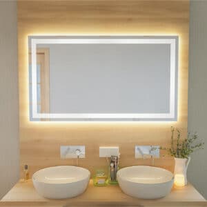 badkamer spiegel met led porto